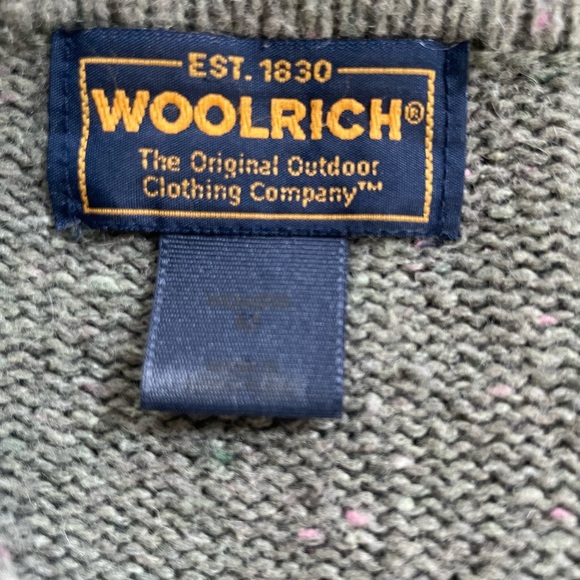 Woolrich Women's Willow Heather Button Down Sweater size M - Picture 5 of 7